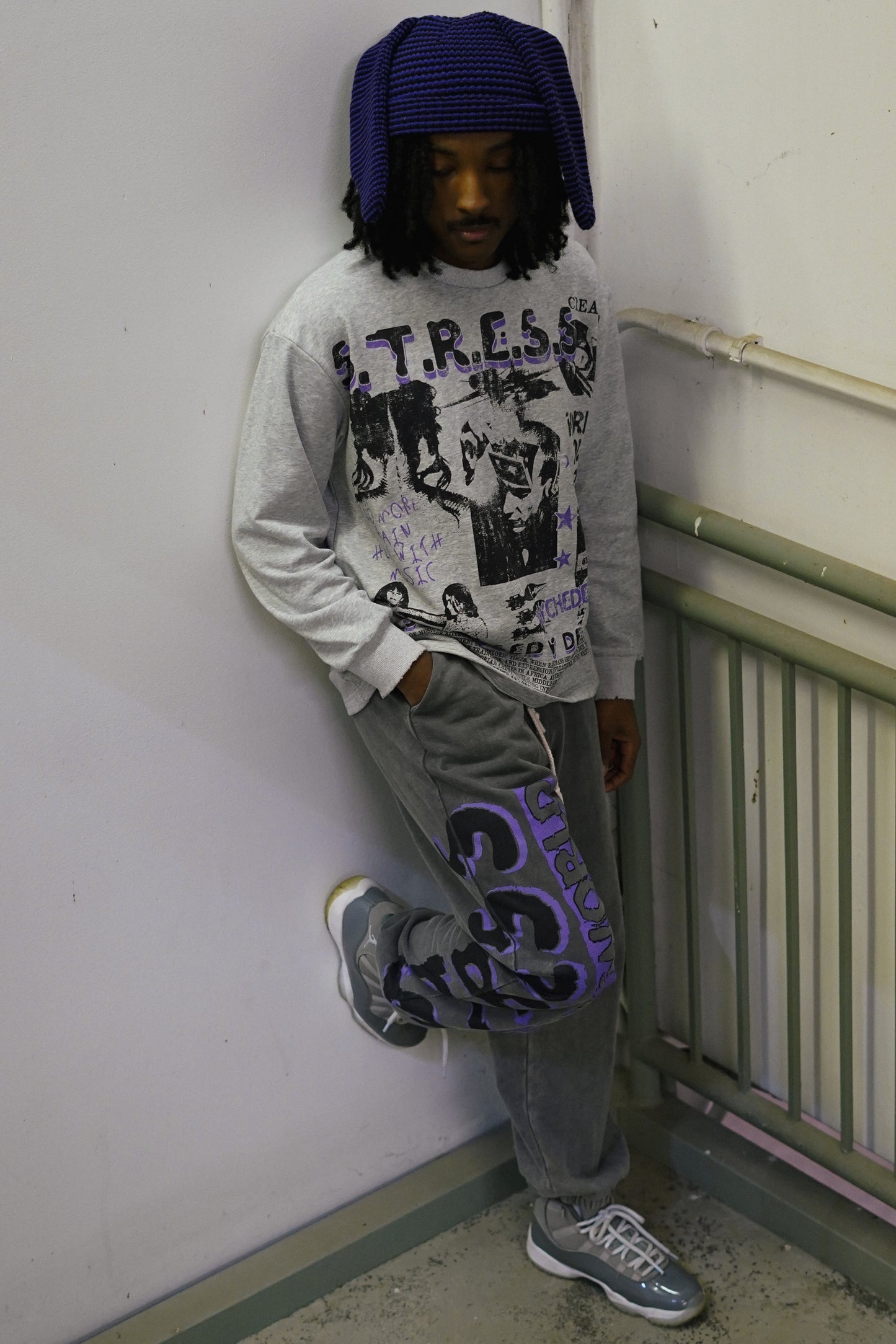 STRESS ‘Heal the World’ Sweatpants