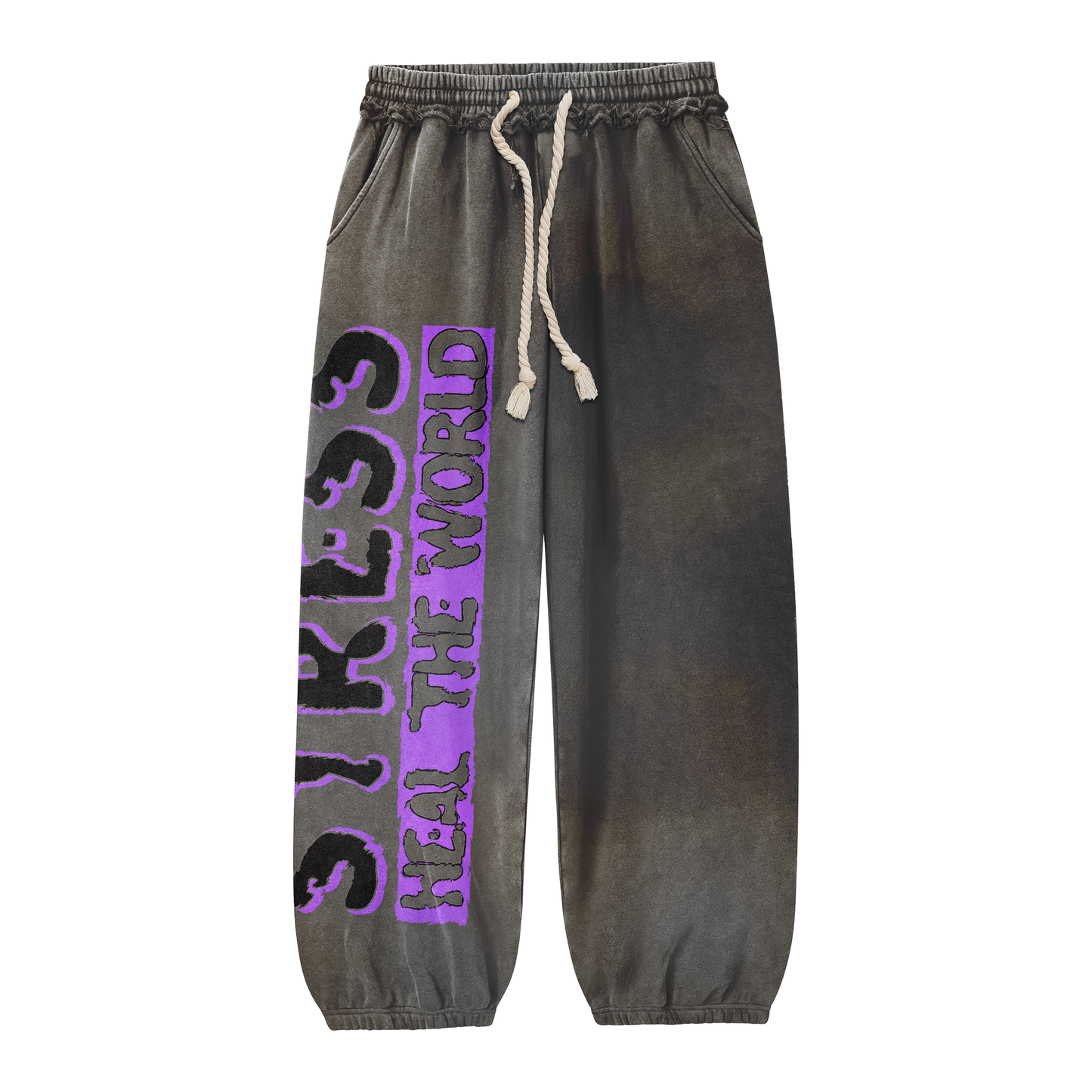 STRESS ‘Heal the World’ Sweatpants